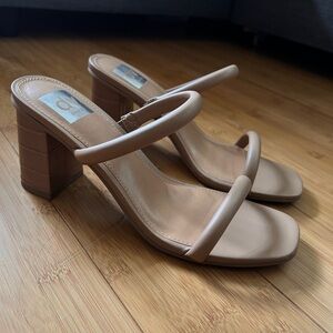 Dolce Vita Nude Sandal Heels